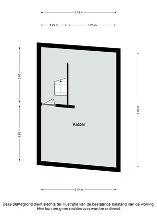 Plattegrond - Rijksweg Zuid 105, 6161 BH Geleen - Rijksweg Zuid 105 Geleen - Kelder 2D.jpg